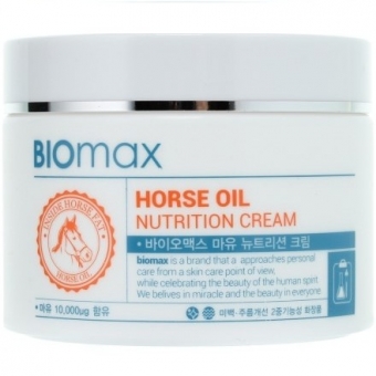 Питательный крем с лошадиным маслом Biomax Horse Oil Nutrition Cream